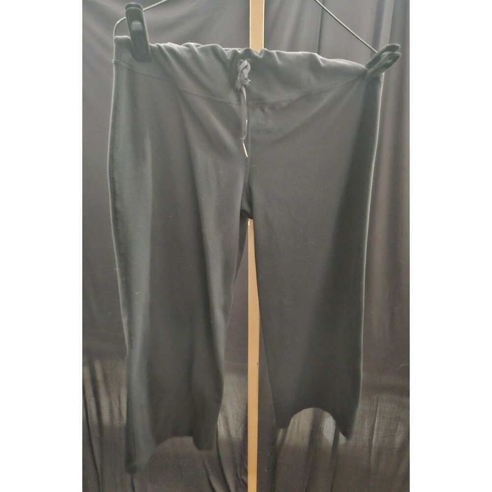 LULULEMON BLACK WIDE LEG CAPRI, WIDE LEG PANT FITS LIKE SIZE 8